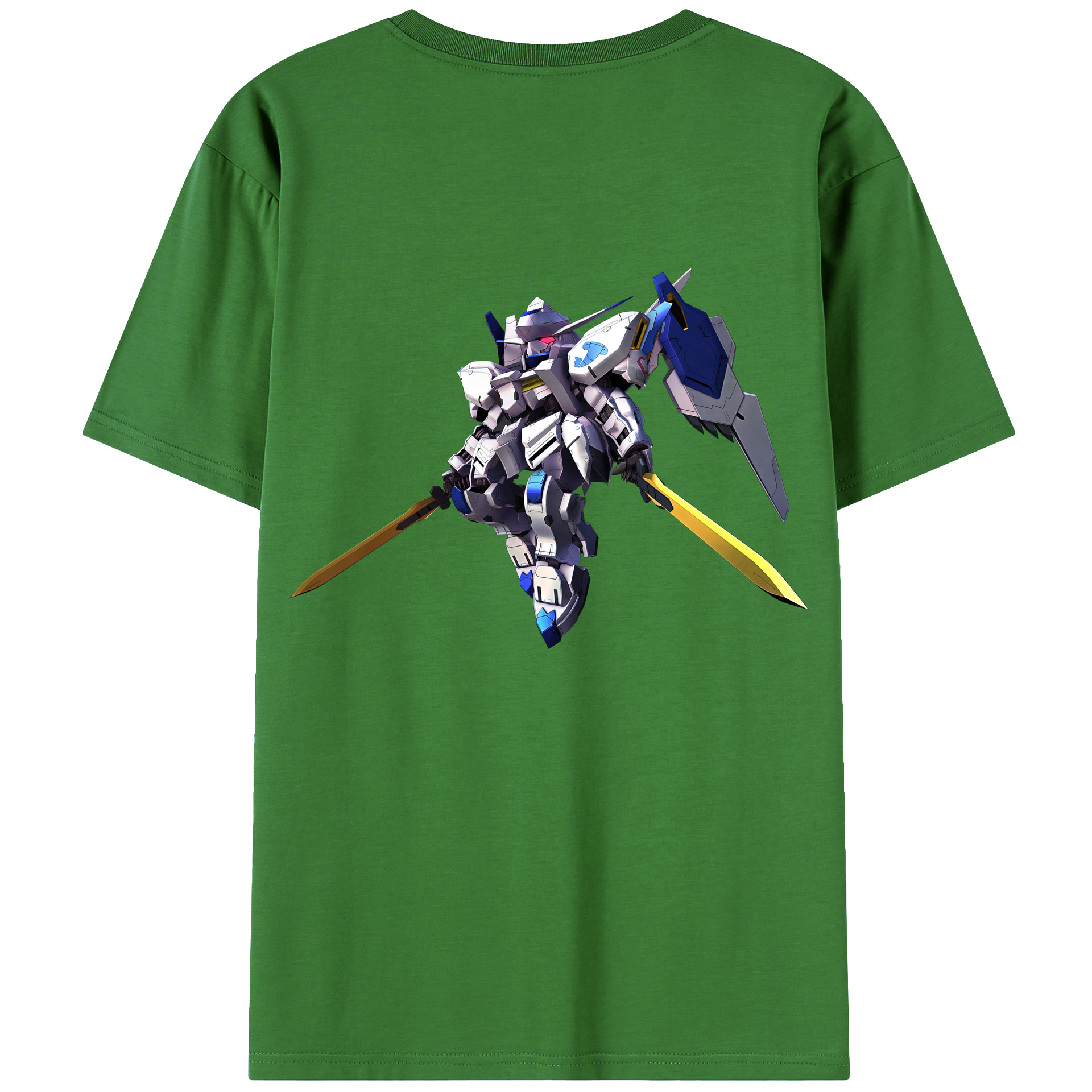 （画像用） 機動戦士ガンダム Mobile Suit Gundam レディース半袖Tシャツ(バックプリント)